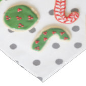 Joy kerstkoekjes tafelkleed (Gekanteld)