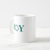 Joy Kerstkrans met bessen Koffiemok (Voorkant links)