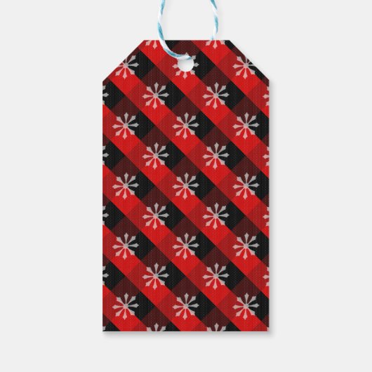 Joy Kerstmis Cadeaulabel (Achterkant)