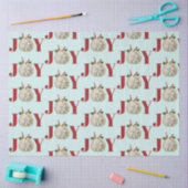Joy Kerstmis en Dollar Holly Berries Kustal Tissuepapier (Craft)
