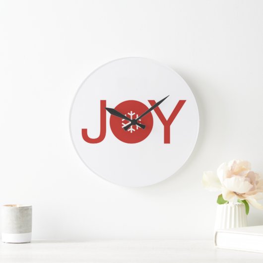 Joy Kerstmis grote klok (Huis)