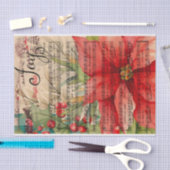 Joy Kerstpoinsettia Musical Tissuepapier (Craft)