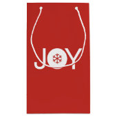 Joy Kerstrode cadeautas (Achterkant)