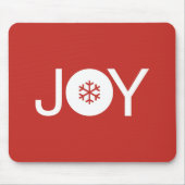 Joy kerstrode Muismat (Voorkant)