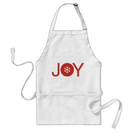 Joy kerstSchort Standaard Schort