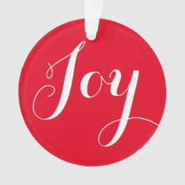 "Joy"-kerstversiering Ornament