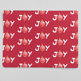 Joy KerstWinter Tissuepapier