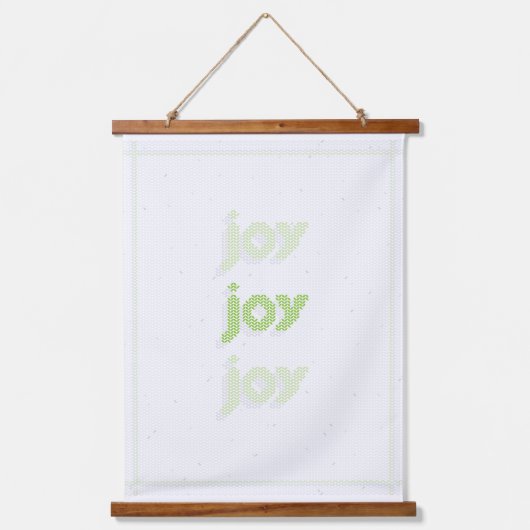 Joy Knit Wall Art Hangend Wandkleed (Voorkant)