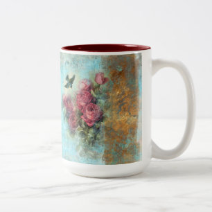 JOY - Koffie Mok, Kopje Tweekleurige Koffiemok