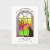 Joy komt met de Morning Sympathy Card Kaart (Voorkant)