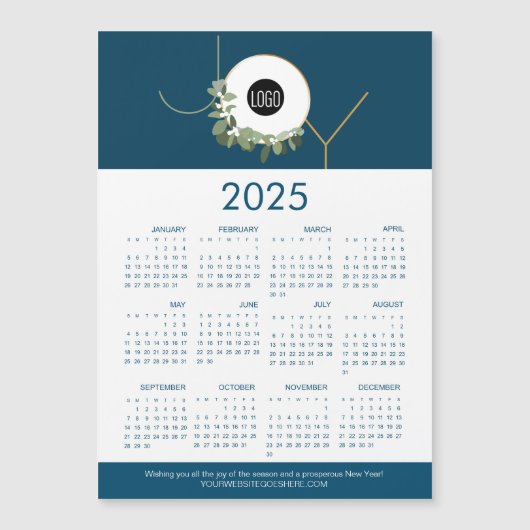 JOY Krans Custom Logo Blue 2025 (Voorkant)