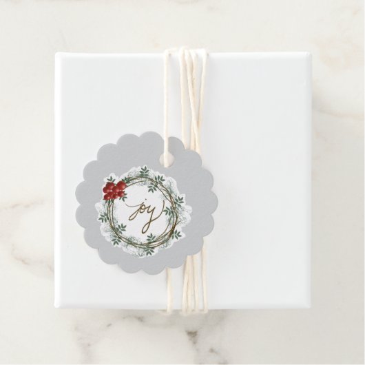 Joy Krans Gift Label | Vakantie (In situ)