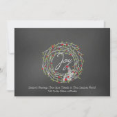 Joy Laurel krans met bessen Corporate Kaart (Voorkant)