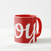  JOY-lettertype | Mok (Voorkant rechts)