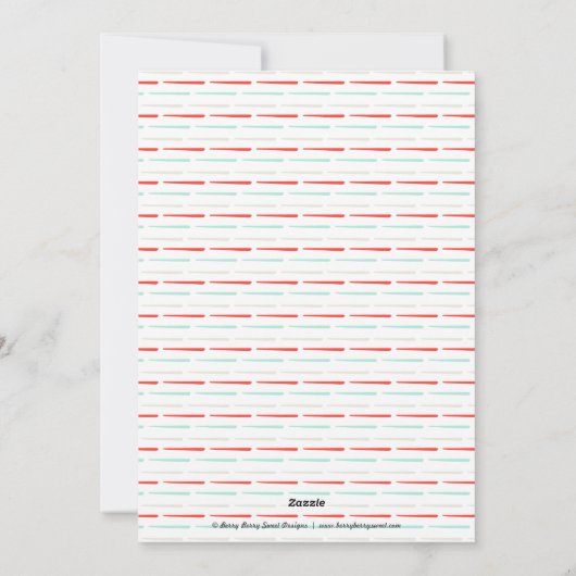 Joy & Love Holiday-fotokaarten Feestdagenkaart (Achterkant)