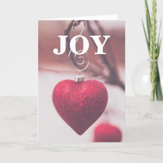 Joy Love Lauress Holiday Greeting Card Kaart