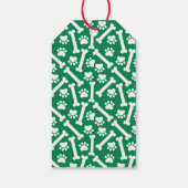 Joy Love PAWS Dog Kerstmis Cadeaulabel (Achterkant)