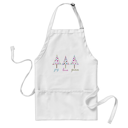 Joy, Love, Peace Apron Standaard Schort (Voorkant)
