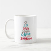 Joy Love Peace Believe Kerstmis Mok (Links)