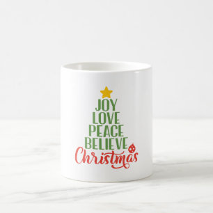 Joy Love Peace Believe Mok - Inspirerend Mok