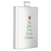 Joy Love Peace Geloof Kerstboom Met Rood Flacon (Rechts)