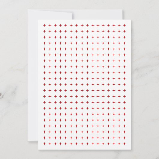 Joy Love Peace rode, witte kerstfotokaart Kaart (Achterkant)