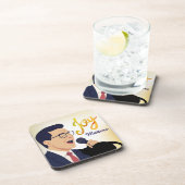 Joy Matters Stephen Colbert Zing Meme Bier Onderzetter (Rechterzijde)