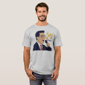 Joy Matters Stephen Colbert Zingt Meme T-shirt (Voorkant volledig)