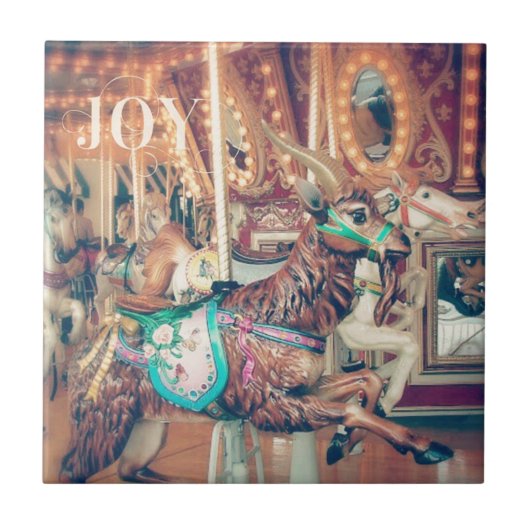 Joy Merry Goat Tegeltje (Voorkant)