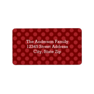 Joy Mod Stippen - Adreslabel Etiket