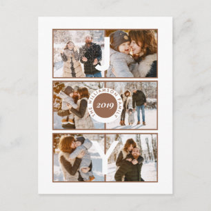 Joy Moderne 6 Foto's kerstcadeautjes voor de fam Briefkaart