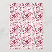 JOY moderne vakantiekaartlettertekens Feestdagenkaart (Achterkant)