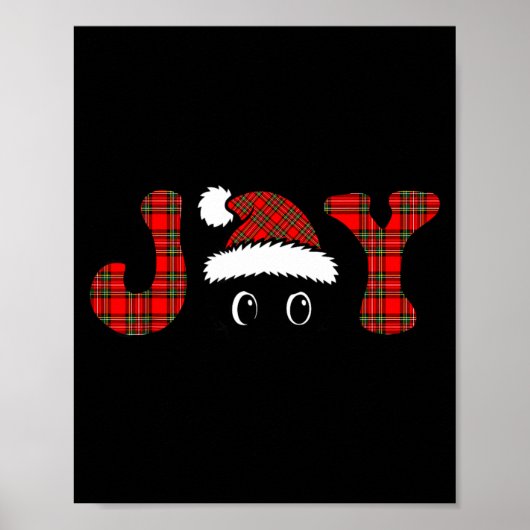 Joy Monster Doll Christmas Kawaii Face For Kids Me Poster (Voorkant)