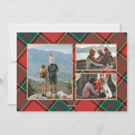 JOY Multi Photo Holiday Kaart (Achterkant)