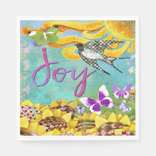 Joy Napkin Servet (Voorkant)