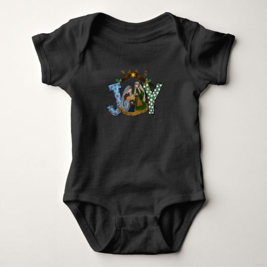 Joy Natitivity Baby Bodysuit (Voorkant)