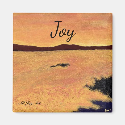 Joy - "Ocean Joy" Magnet door All Joy Art (Voorkant)