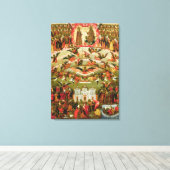 Joy of all who Sorrow Virgin, 1707 Canvas Afdruk (Insitu (Houten vloer))