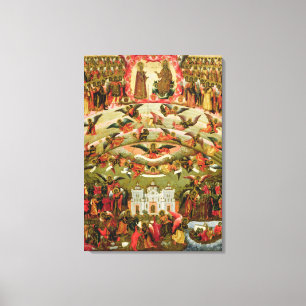 Joy of all who Sorrow Virgin, 1707 Canvas Afdruk