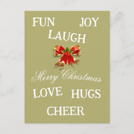 Joy of Christmas Briefkaart