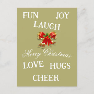 Joy of Christmas Briefkaart