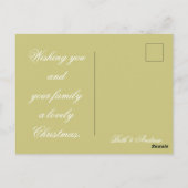 Joy of Christmas Briefkaart (Achterkant)