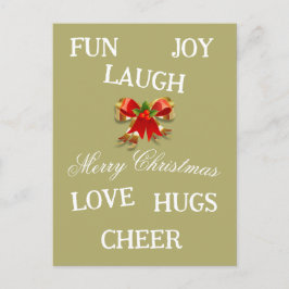 Joy of Christmas Briefkaart