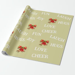 Joy of Christmas Wrapping Paper Cadeaupapier
