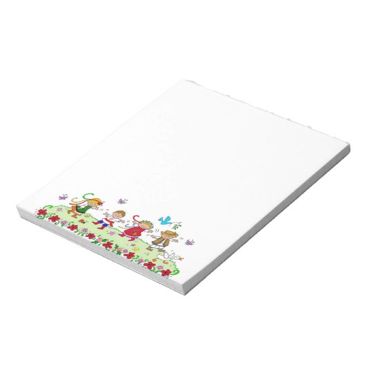 Joy of Danser Ukraine Folk Art Notitieblok (Linkerzijde)