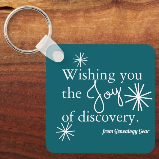 Joy of Discovery Sleutelhanger (Voorkant)