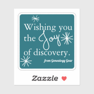 Joy of Discovery Sticker