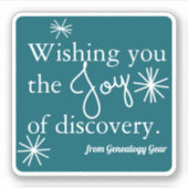 Joy of Discovery Sticker (Voorkant)