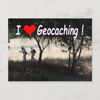 Joy of Geocaching briefkaart: Hikers Briefkaart