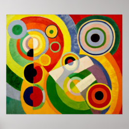 Joy of Life - Abstract Classic van Robert Delaunay Poster